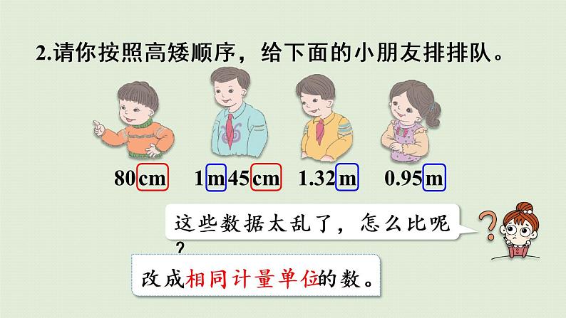 人教版四年级数学下册 4-4-1 低级单位的数改写成高级单位的数 课件第7页