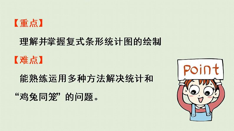 人教版四年级数学下册 10-4 统计与数学广角 课件03