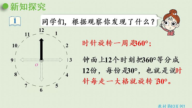 人教版五年级数学下册 5-1 图形的旋转变化 课件08