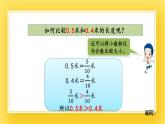三年級(jí)下冊(cè)數(shù)學(xué)課件-4.2 小數(shù)的大小比較 青島版（五年制）