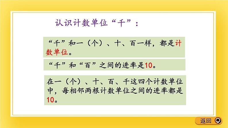 二年级下册数学课件-1.2 认识计数单位“千”青岛版（五年制）07