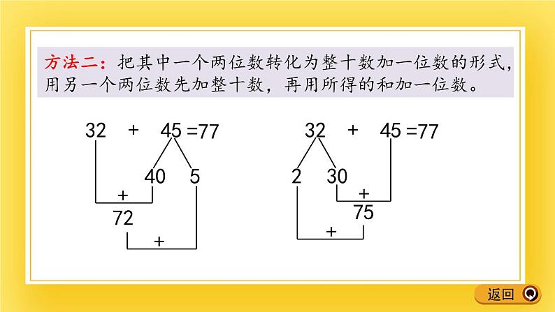 二年级下册数学课件-3.1 两位数加、减两位数的口算 青岛版（五年制）07