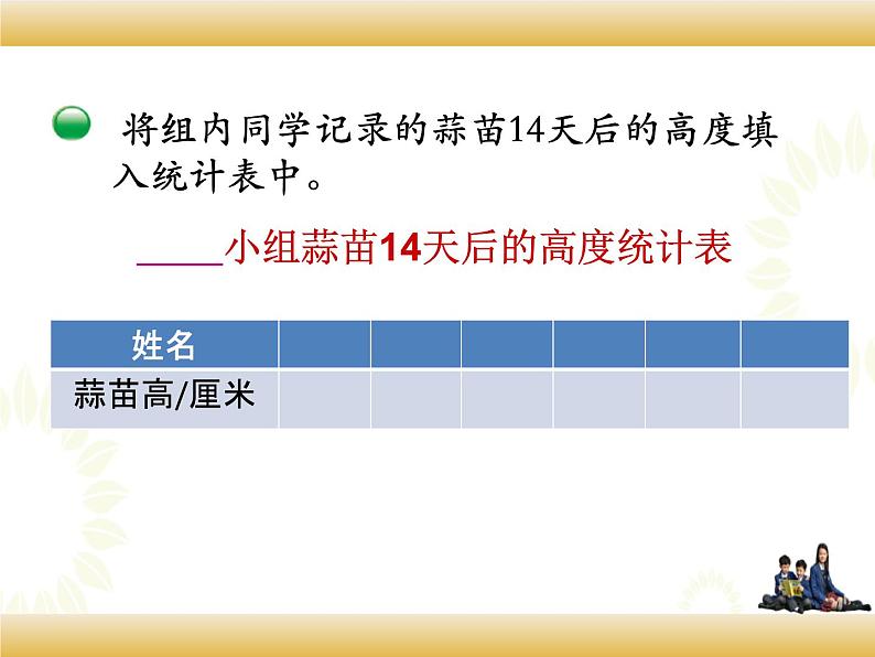 北师大版数学四下6.2 栽蒜苗（一）ppt课件+教案+同步练习04