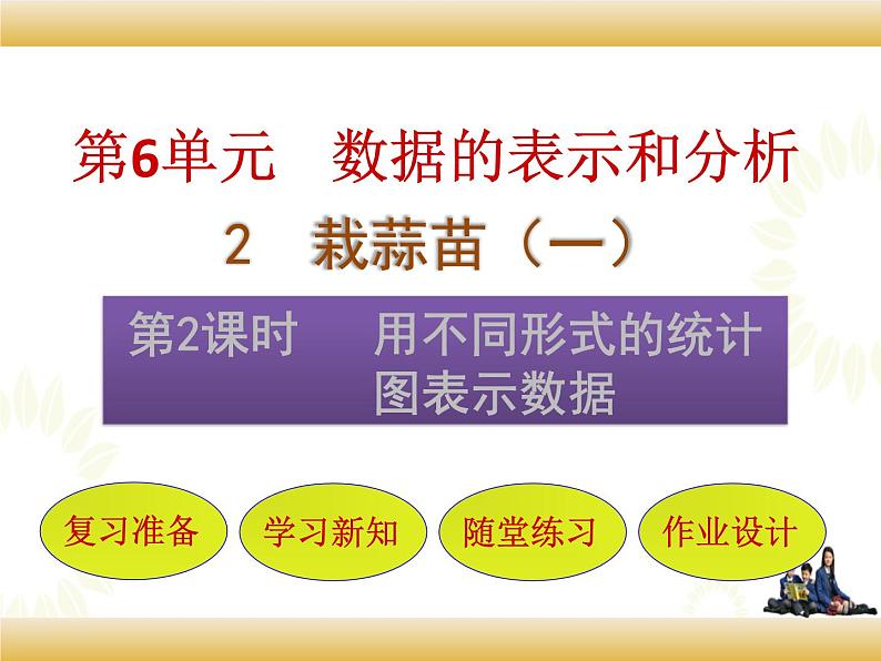 北师大版数学四下6.2 栽蒜苗（一）ppt课件+教案+同步练习01