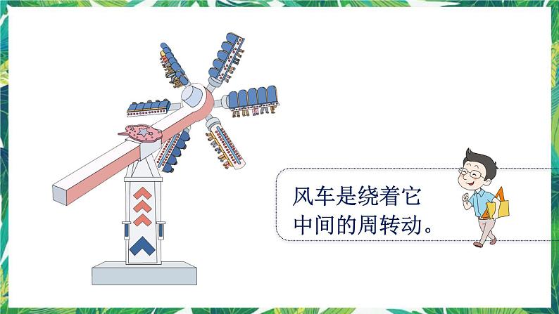 人教版数学二下 3 图形的运动（一）第3课时 认识旋转 课件第4页