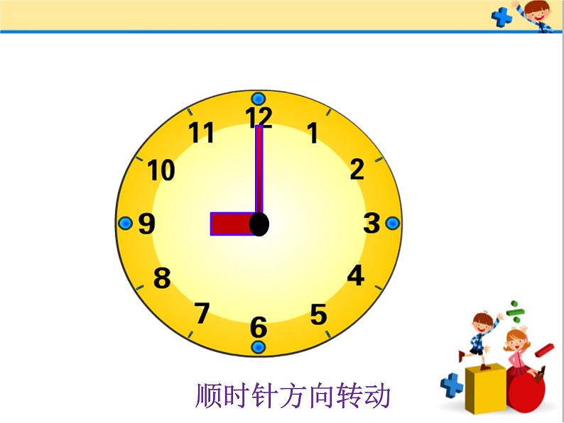 人教版第七单元第一课时认识钟表课件第6页