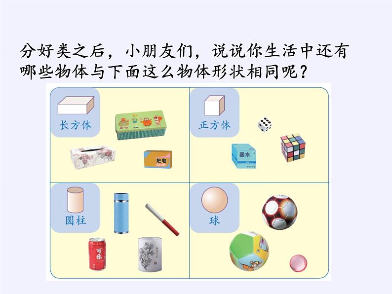 人教版小学数学 认识图形（一）(1)课件第7页