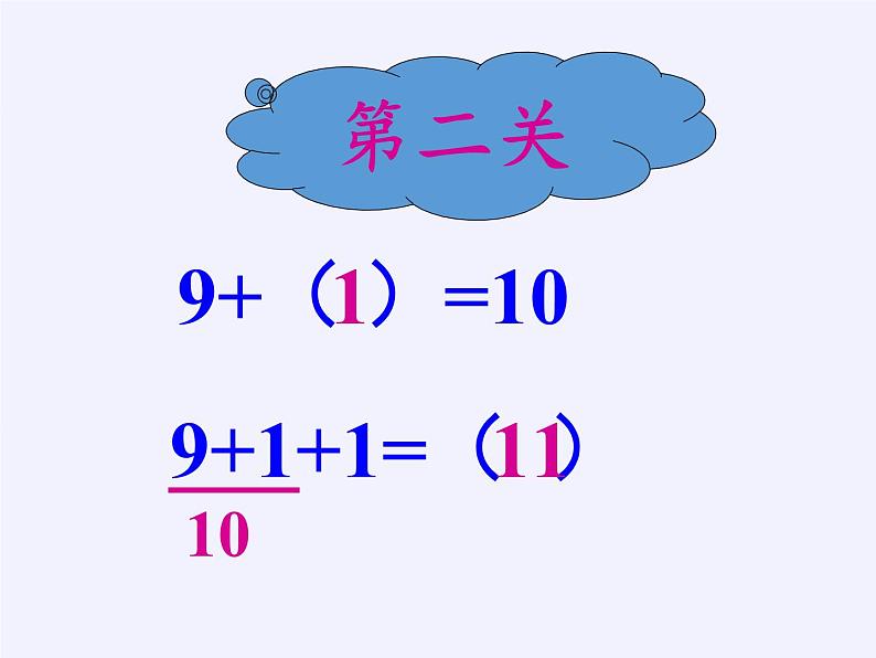 人教版小学数学 9加几课件第3页