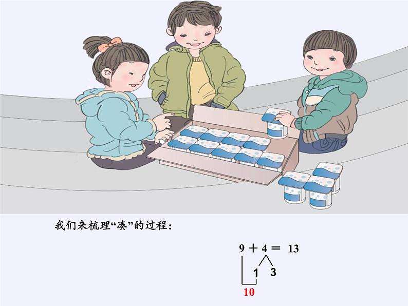 人教版小学数学 9加几课件第7页