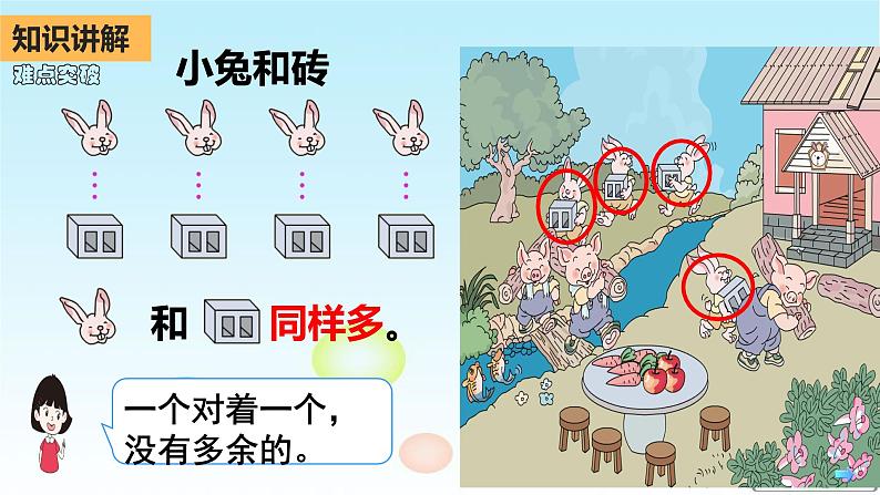 人教版一年级数学上册 1.2 比多少(6)课件第6页