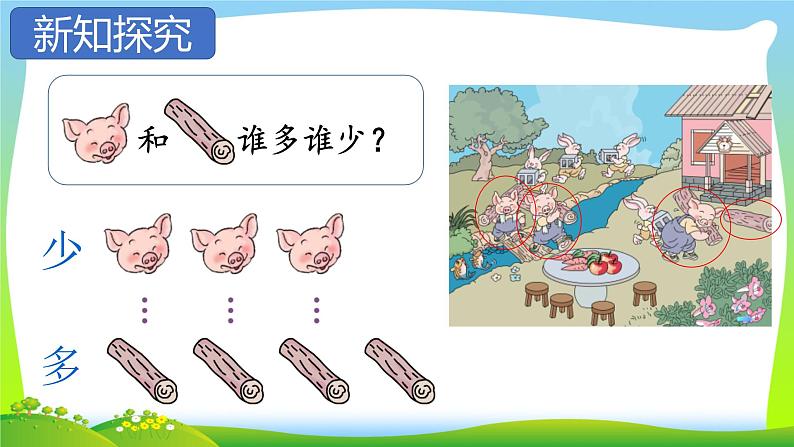 人教版一年级数学上册 1.2 比多少(7)课件第7页