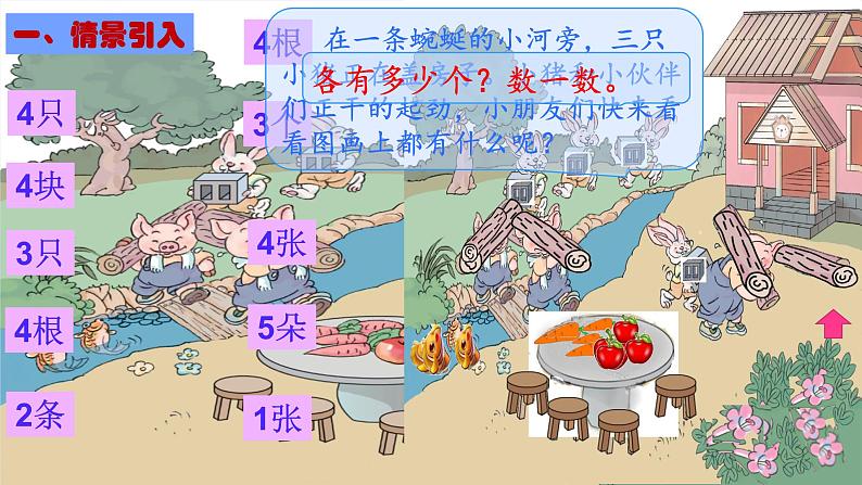 人教版一年级数学上册 1.2 比多少(10)课件第3页