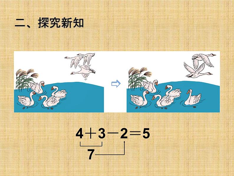 人教版一年级数学上册 《加减混合》课件第4页