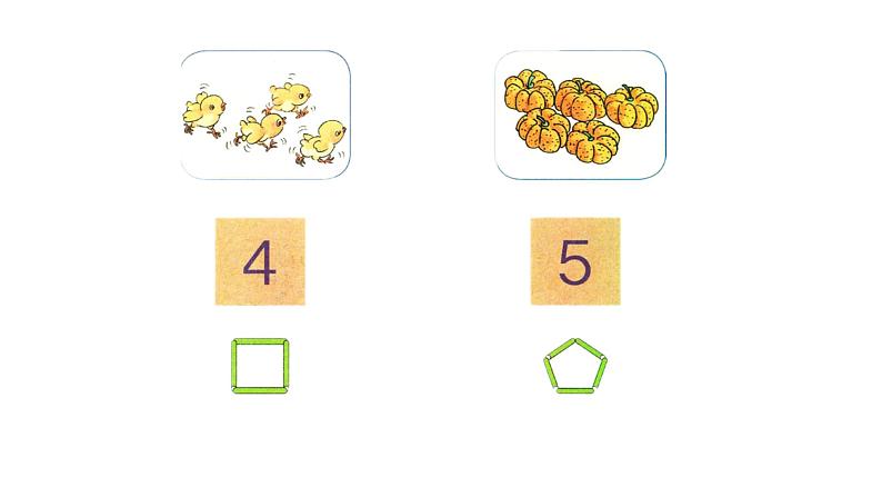 人教版一年级数学上册 3.1 1-5的认识课件第5页