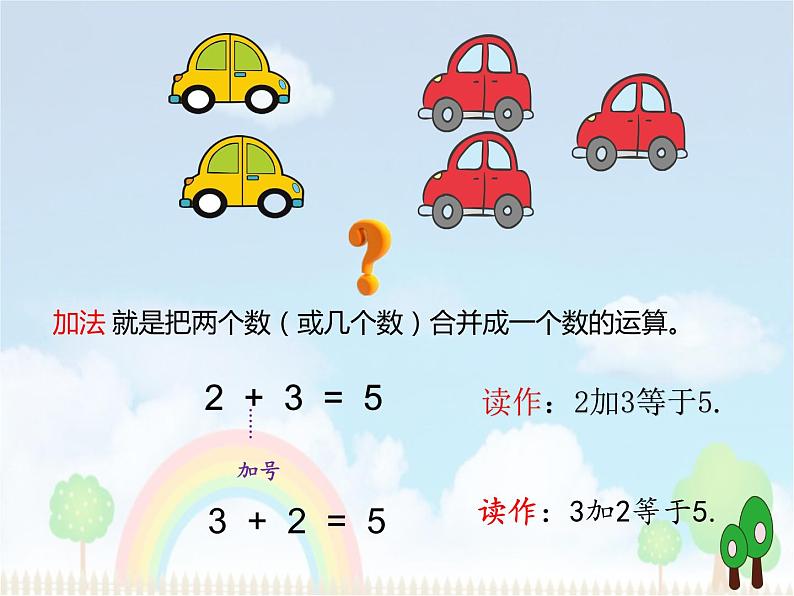 人教版一年级数学上册 3.5 加法(2)课件第3页