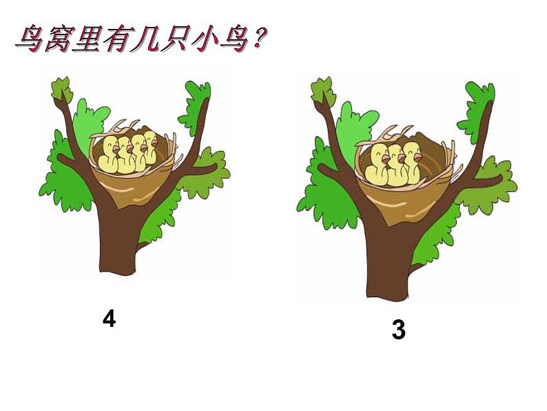 人教版一年级数学上册 3.7 0的认识(4)课件第4页