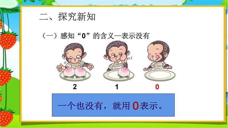 人教版一年级数学上册 3.7 0的认识及加减法(1)课件第4页