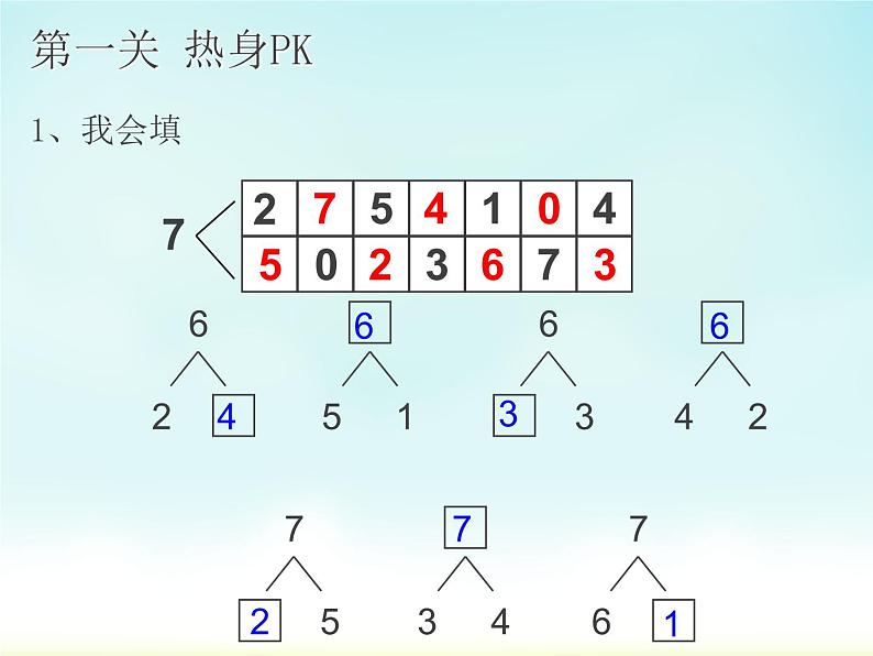 人教版一年级数学上册 5.1 6和7(6)课件第3页