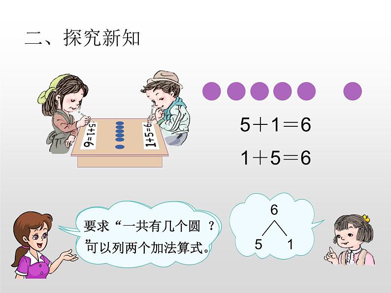 人教版一年级数学上册 5.1 6和7的加减法(2)课件第5页