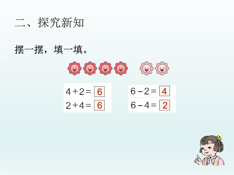 人教版一年级数学上册 5.1 6和7的加减法(6)课件第5页