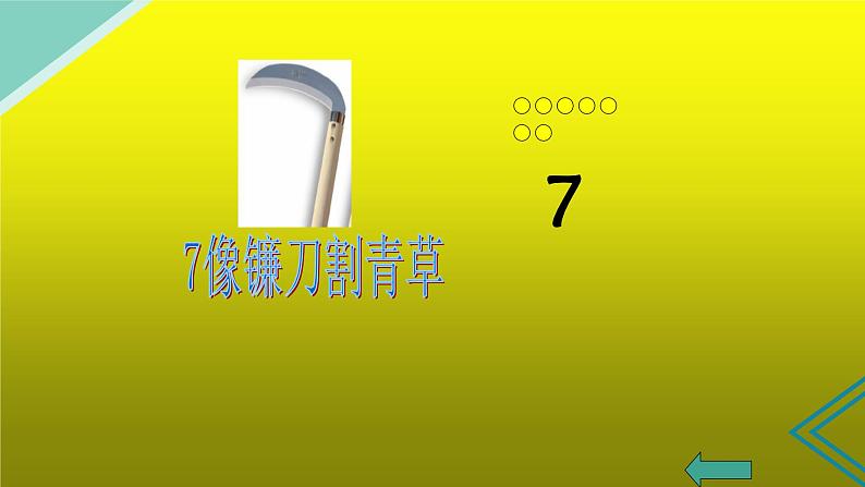 人教版一年级数学上册 5.1 6和7的认识(4)课件07