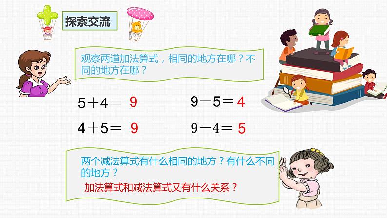 人教版一年级数学上册 5.2 8和9的加减法ppt课件第8页