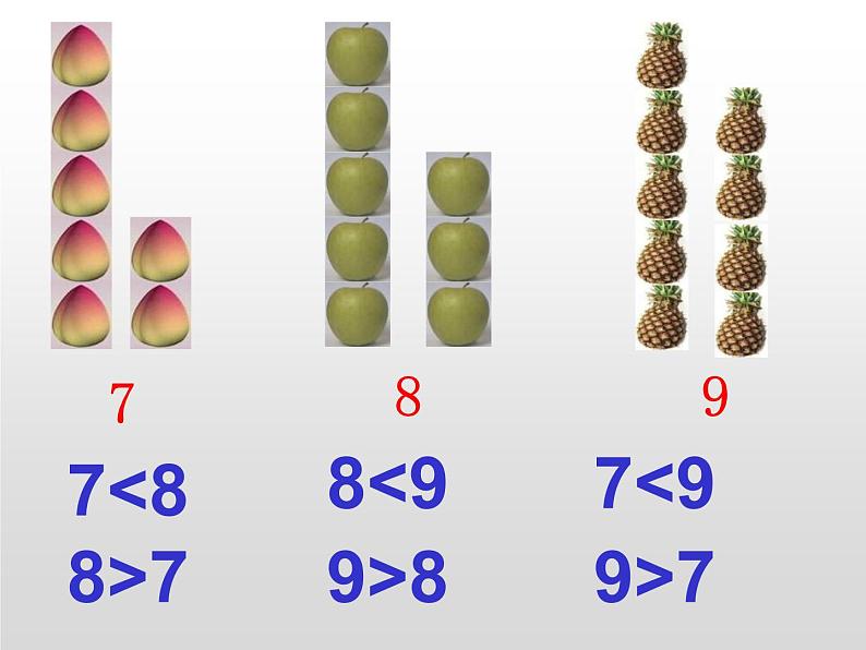 人教版一年级数学上册 5.2 8和9的认识课件第7页