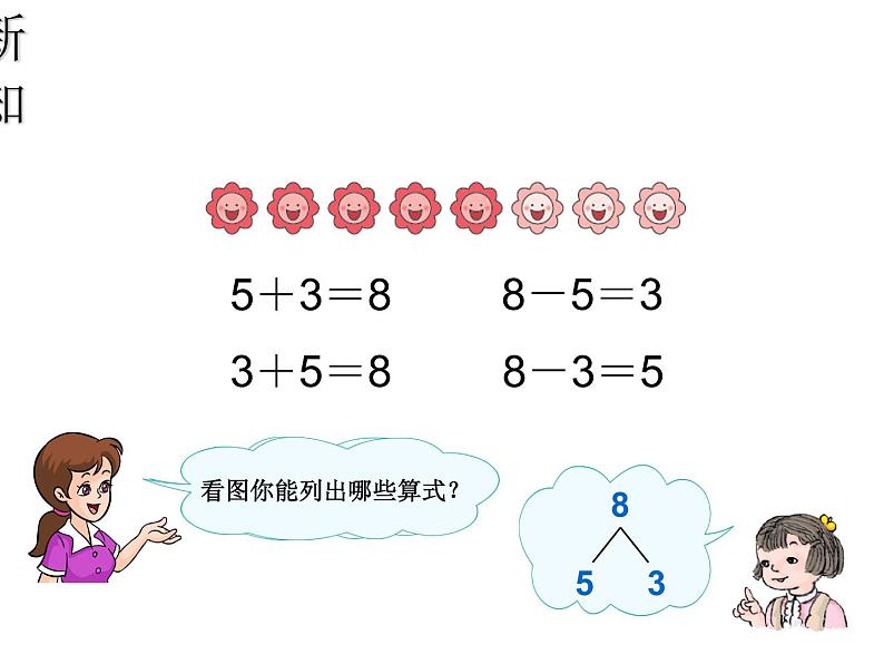 人教版一年级数学上册 5.2 8和9加减法课件第5页