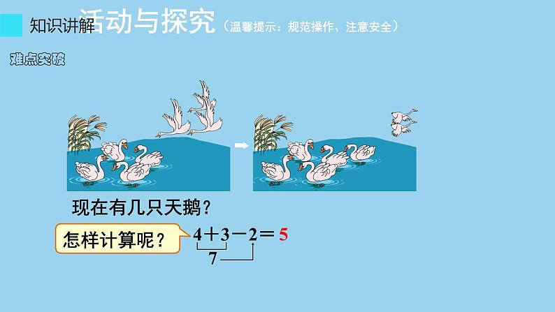 人教版一年级数学上册 5.5 加减混合(9)课件第4页