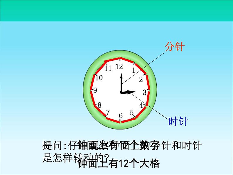 人教版一年级数学上册 7 认识钟表(19)课件第7页