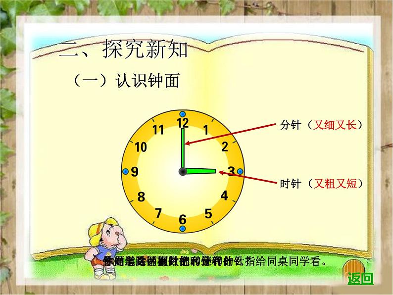 人教版一年级数学上册 7 认识钟表(38)课件第6页