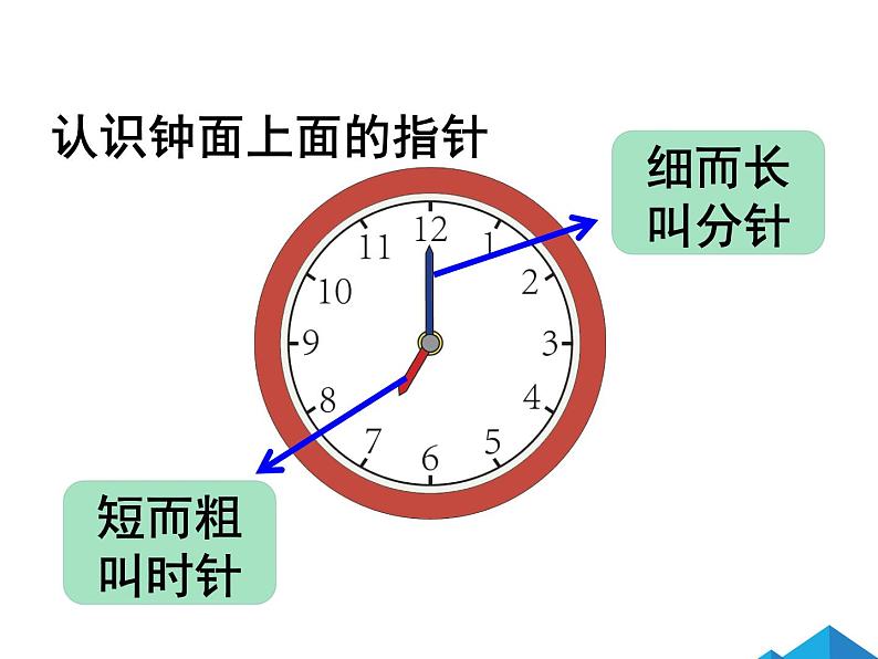 人教版一年级数学上册 7 认识钟表(61)课件第3页