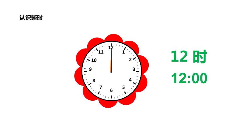 人教版一年级数学上册 7 认识钟表(65)课件第7页