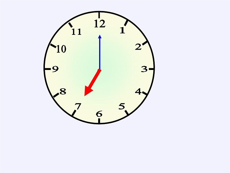人教版一年级数学上册 7.认识钟表(41)课件第8页