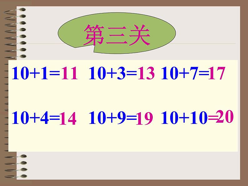 人教版一年级数学上册 8.1 9加几(17)课件第5页