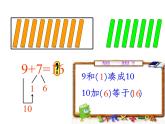 人教版一年级数学上册 8.1 9加几(18)课件