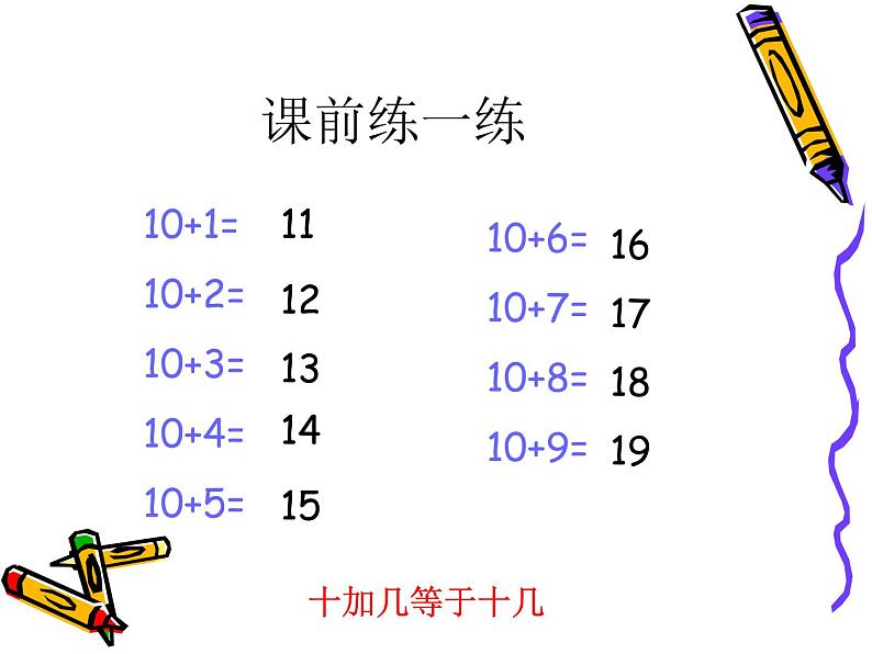 人教版一年级数学上册 8.1 9加几(33)课件第2页