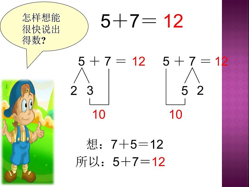 人教版一年级数学上册 8.3  5、4、3、2加几(1)课件第4页