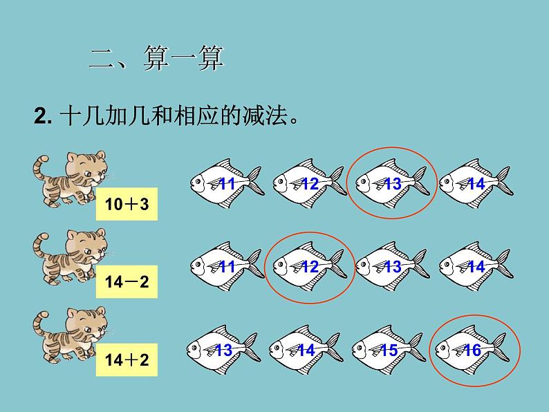 人教版一年级数学上册 9.总复习(1)课件第6页