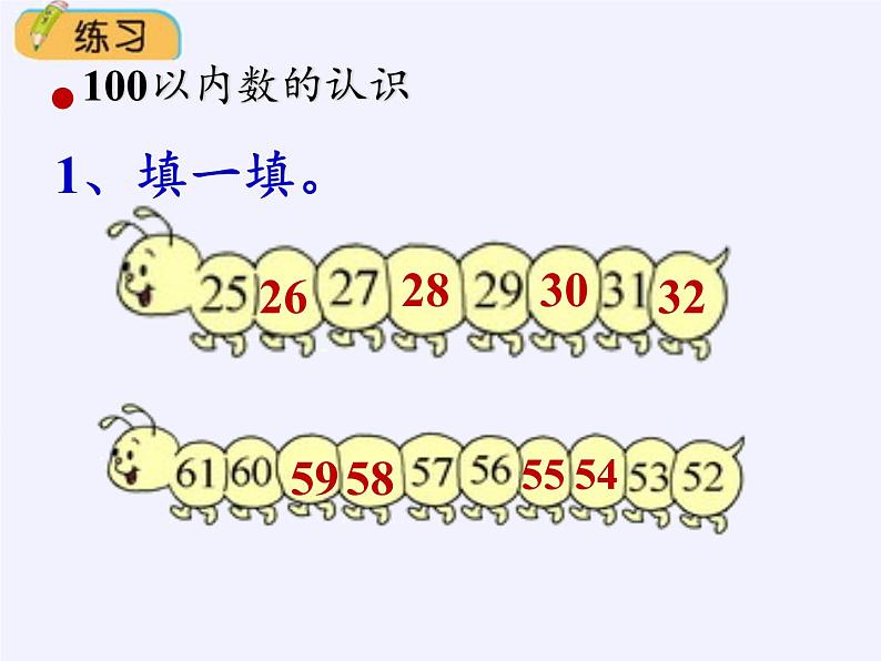 人教版一年级数学上册 9.总复习(1)课件第5页