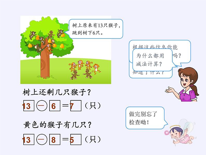 人教版一年级数学上册 9.总复习课件第2页