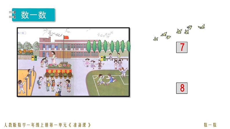 人教版一年级数学上册 第一单元01 数一数课件06