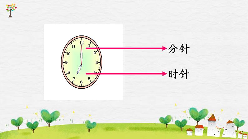 人教版一年级数学上册 认识钟表(3)课件第6页