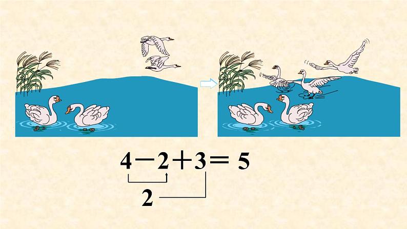 人教版一年级数学上册 数学第五单元  加减混合课件06