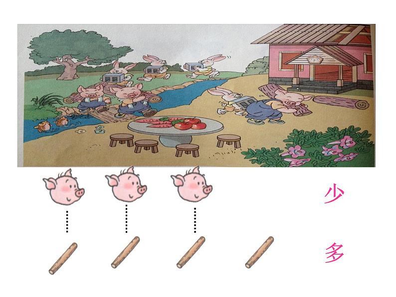 人教版一年级数学上册1.2 《比多少》3课件PPT第4页