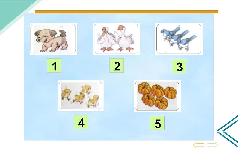 人教版一年级数学上册 3.1 1 ~ 5 的 认 识课件第8页