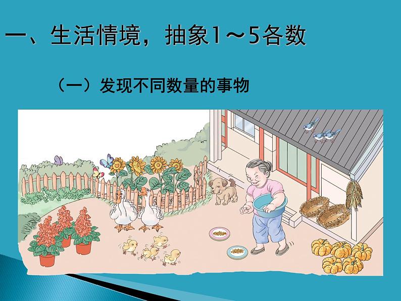 人教版一年级数学上册 3.1 1～5的认识课件第2页