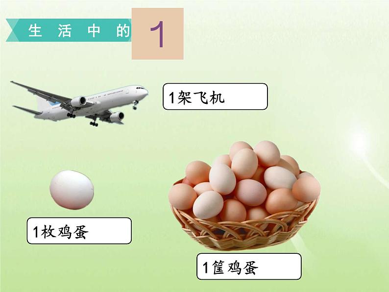 人教版一年级数学上册 3.1 1~5的认识课件04