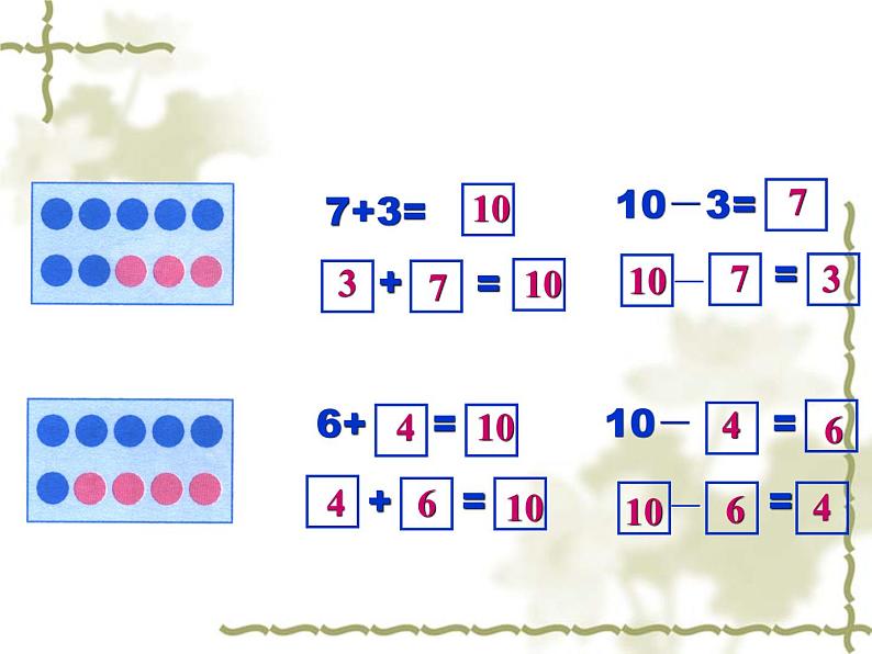 人教版一年级数学上册 5.3 10的加减法(2)课件第8页
