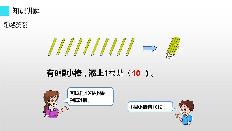 人教版一年级数学上册 5.3 10的认识(2)课件第5页